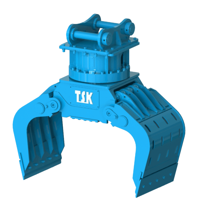 8ton hydraulic rotary grab