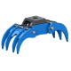 Folding grapple